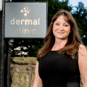 PR photo of Dermal Clinic founder for hair and beauty PR