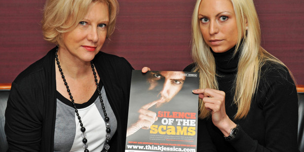 Marilyn Baldwin, founder of the Think Jessica campaign and her daughter Natalie Baldwin, captured in PR photography