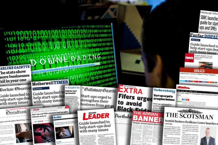Tech PR coverage for the Scottish Business Resilience Centre