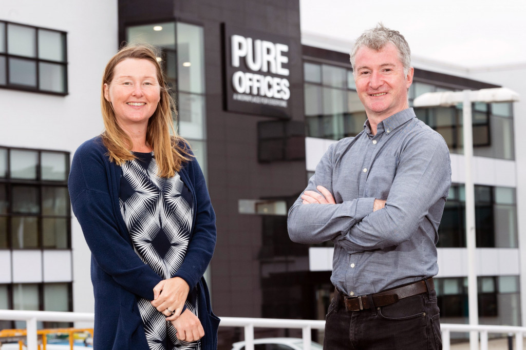 New offices at Edinburgh Park snapped by Scottish PR photography