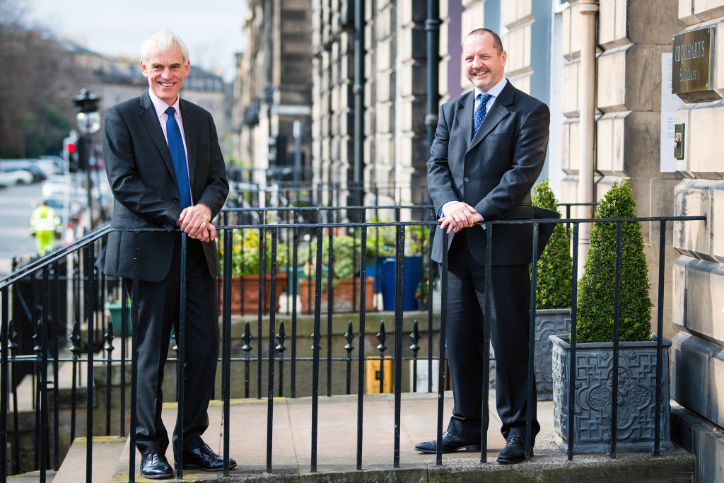 Legal PR photography, Roderick and Stephen, Urquharts.