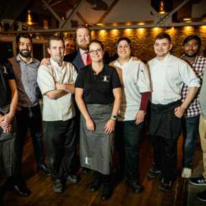 Pub and Restaurant PR photos of Pier Brasserie team